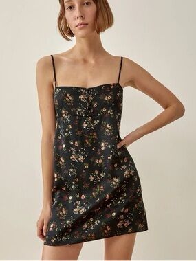 Reformation Larah Silk Dress